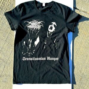 Dark throne Transilvania ginger cotton large tshirt vintage tee 100% cotton